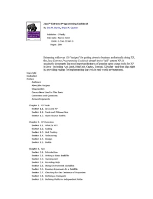 File:Page1-300px-Java Extreme Programming Cookbook.pdf.jpg