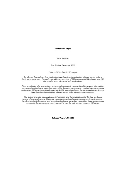 File:Java server Pages (1e 2000).pdf