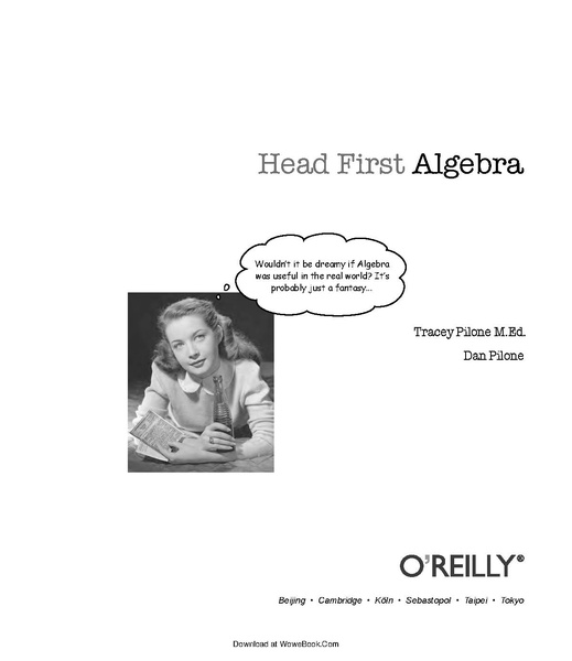 File:Head First Algebra - 1e.pdf
