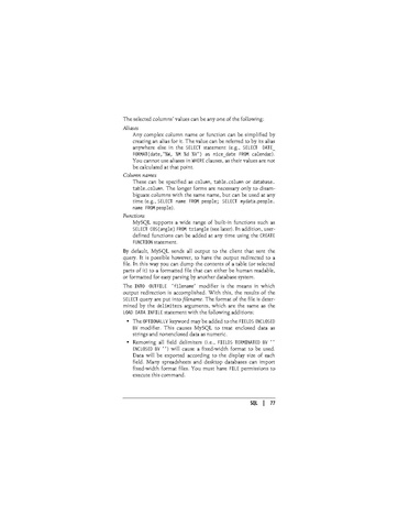 File:MySQL Pocket Reference (2e 2007).pdf