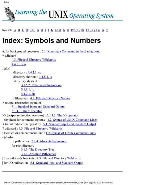 File:Learning the UNIX Operating System.pdf