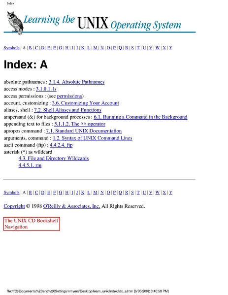 File:Learning the UNIX Operating System.pdf