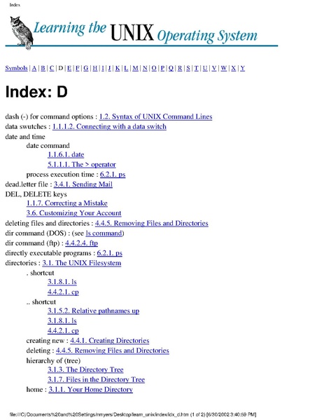 File:Learning the UNIX Operating System.pdf