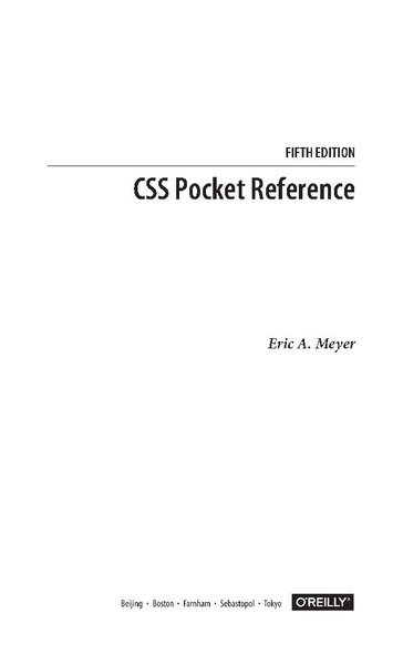 File:CSS Pocket Reference (5e 2018).pdf