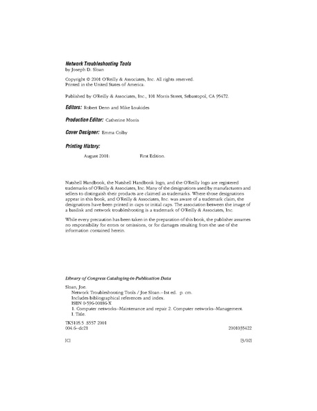 File:Network Troubleshooting Tools (1st Edition).pdf
