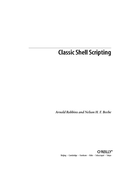 File:Classic Shell Scripting.pdf