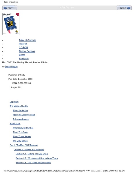 File:Mac OS X The Missing Manual Panther Edition.pdf